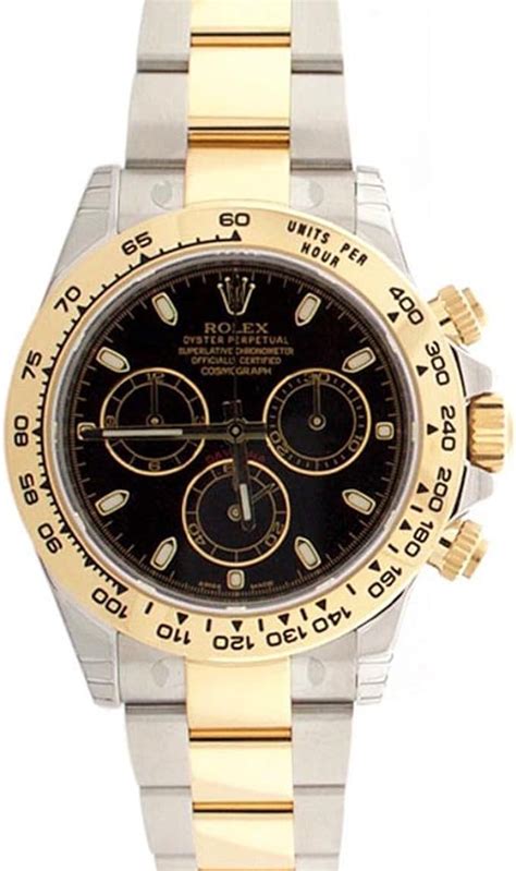 rolex negro y dorado|Rolex Cosmograph Daytona .